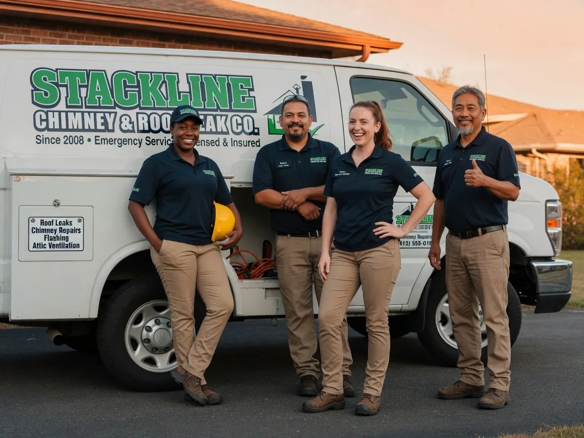 Chimney flashing repair company in Comanche, OK